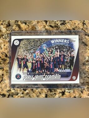 Topps UEFA Champions League Final 2025 Paris Saint-Germain card